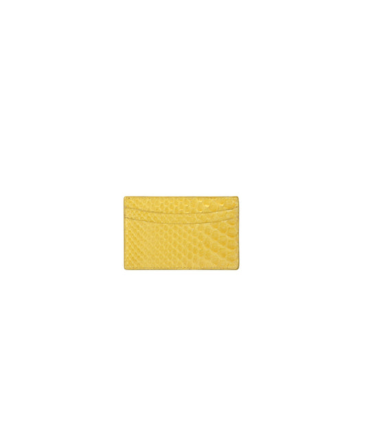 Yellow Python | Credit Card Holder